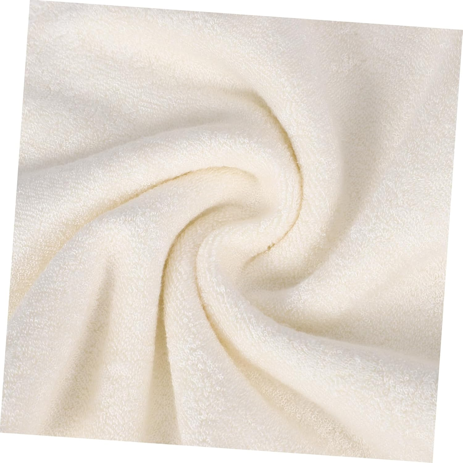 MOLUCKFU 5Pcs Reusable Bamboo Fiber Face Washcloths Soft Exfoliating Towels for Gentle Face Cleaning Care Washable Cloths for Men and Women image number 3