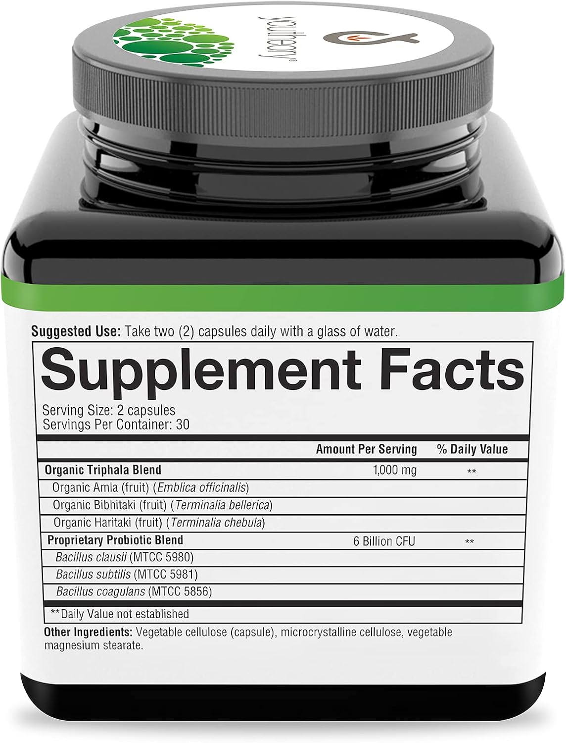 Youtheory Spore Probiotic Advanced, Black, 60Count image number 4