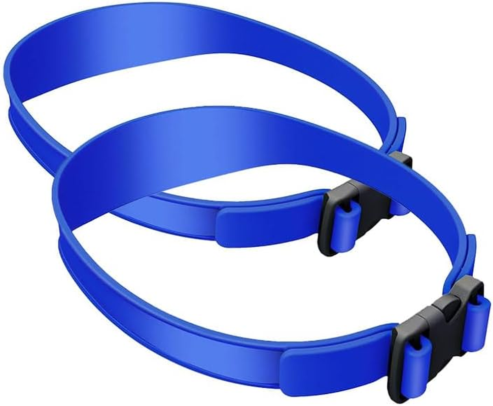Curved Soft Silicone Haircut Band Haircut Guide, 2Pcs Adjustable Haircut Guide Curved Silicone Haircut Band,Curved Silicone Haircut Bands, Hair Trimming Guide Band,Silicone Curved Haircut Band (Blue)