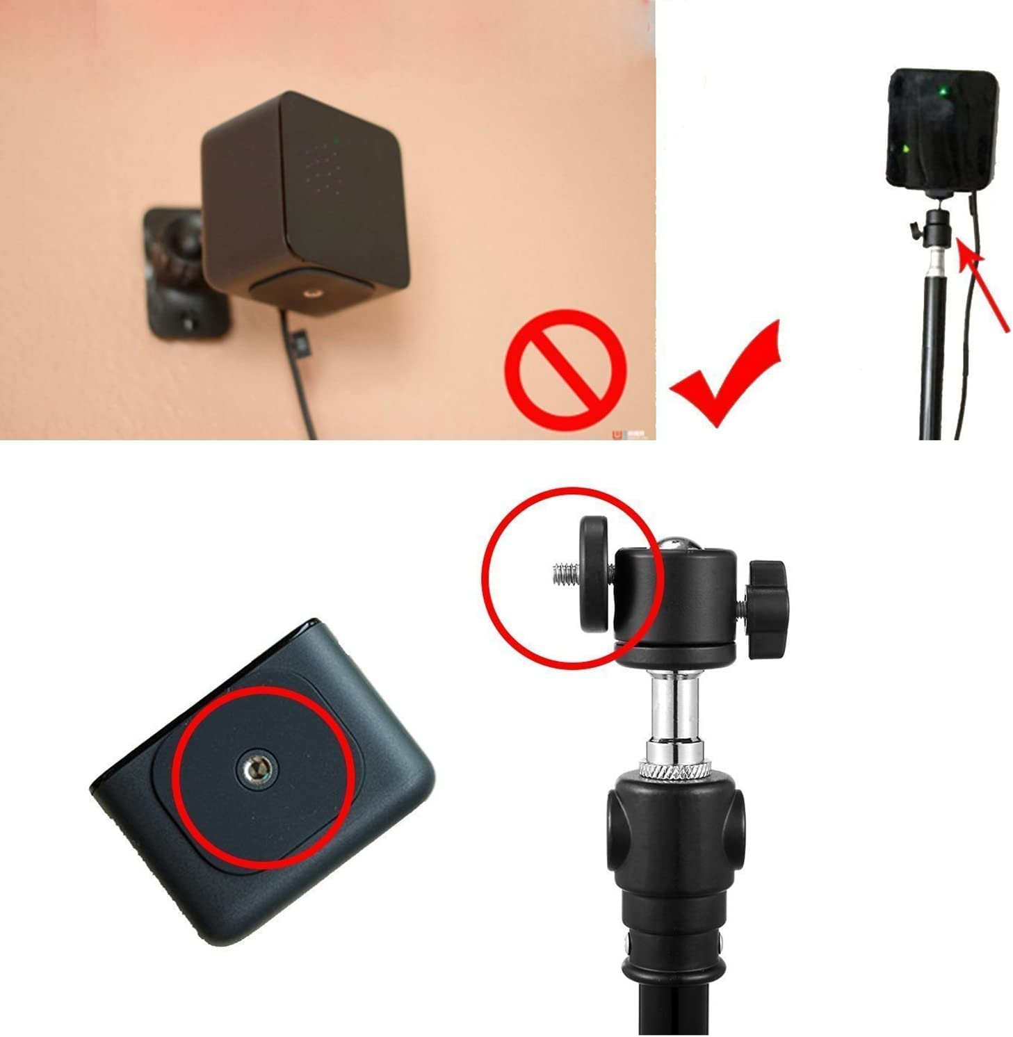 Selens Aluminum Alloy Light Stands Kit 78.7 In/200 Cm Adjustable with 1/4" Mount Ball Head, Wire Harness Clips and Carrying Bag for HTC Vive VR, Video, Portrait and Product Photography Photo Studio, 2 Pcs image number 2