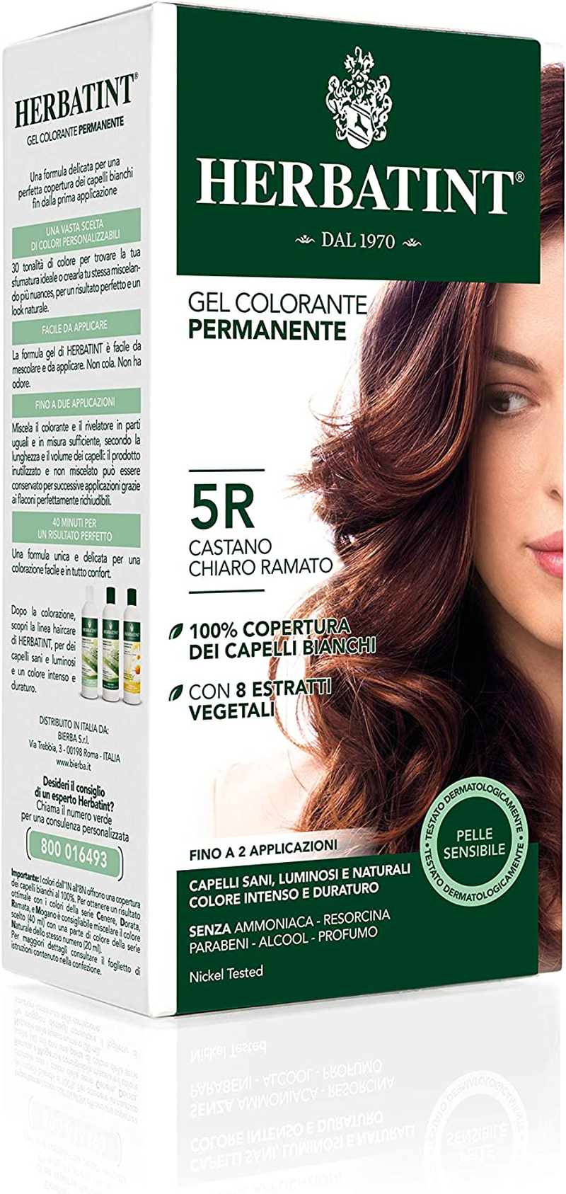 Herbatint | Hair Dye 7M Mahogany Blonde image number 1