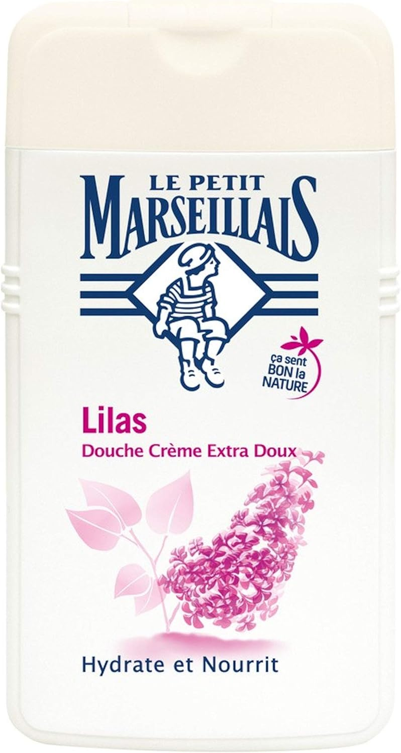 Le Petit Marseillais 1 Bottle of Body Wash Your Choice, French Shower Cream 6 Varieties 250Ml (8.4Oz) (Lilas (Lilac)) image number 2