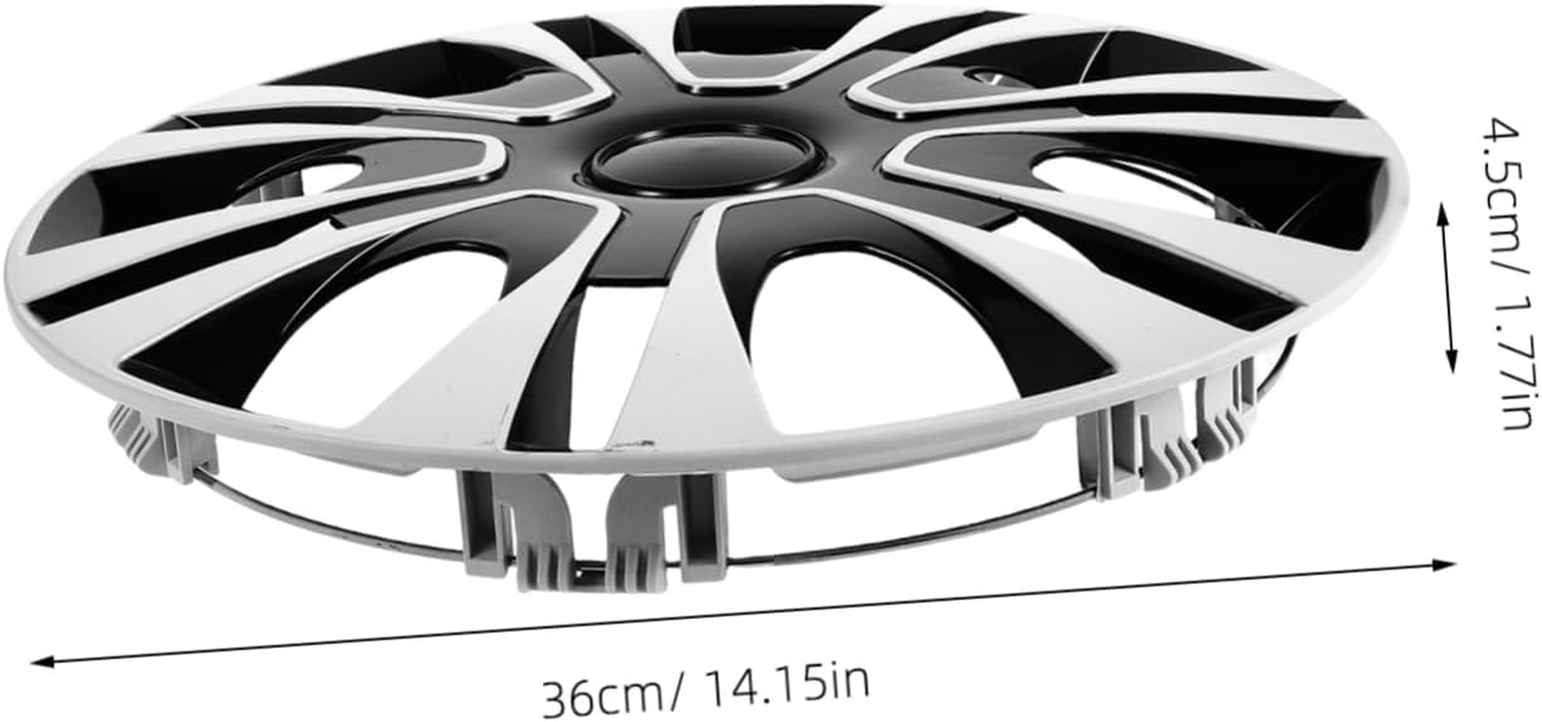 HAPINARY Car Rim Hubcap Wheel Center Cap Wheel Cover Fit Rim Cap for Semi Truck Trailer