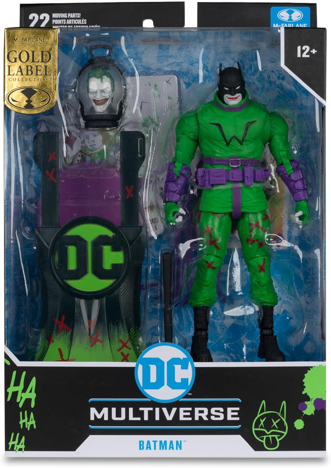 DC Multiverse 7IN - Batman (Last Knight on Earth) (Jokerized)(Gold Label) image number 4