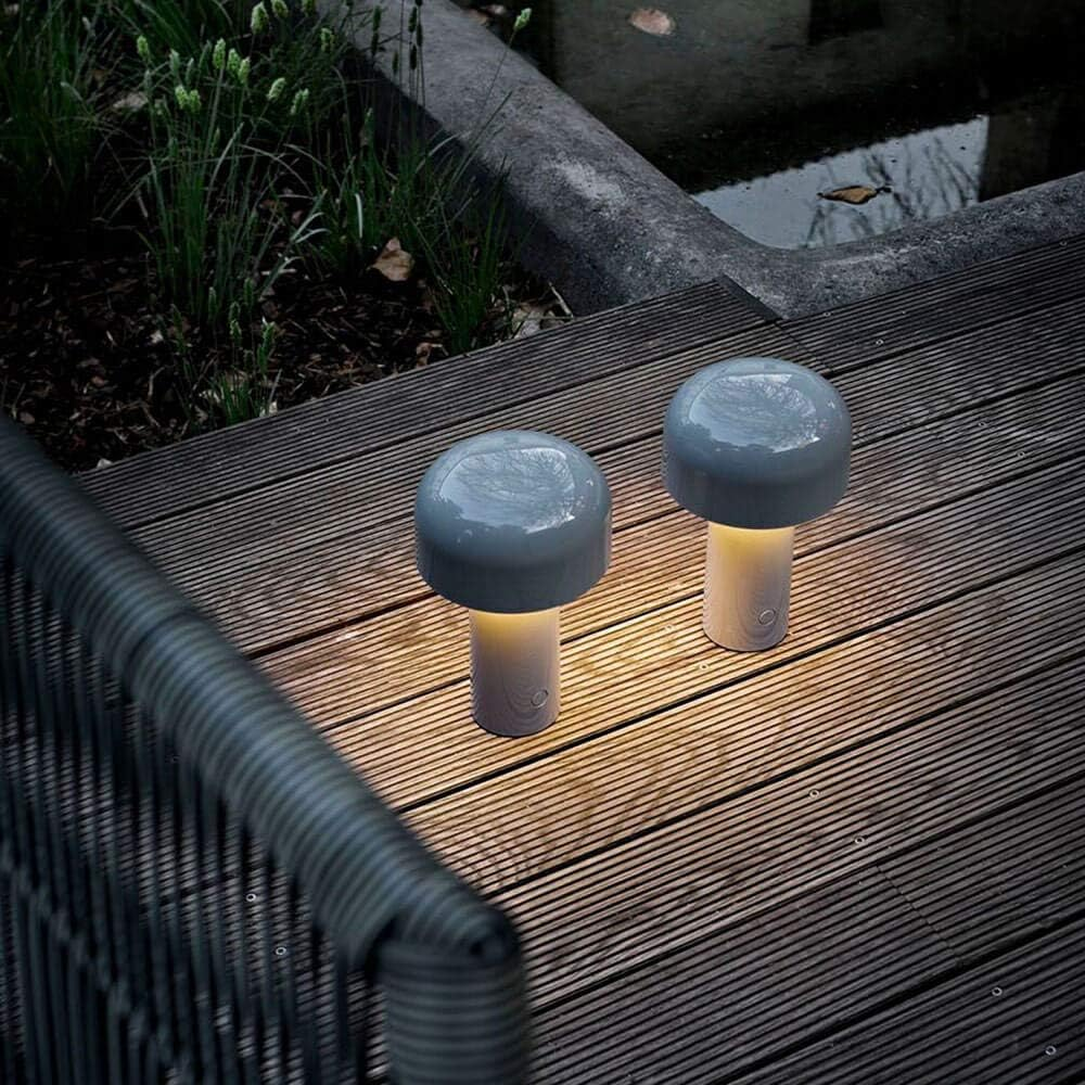 Flos Bellhop Battery, Polycarbonate, Grey, 12.5 X 21 Cm