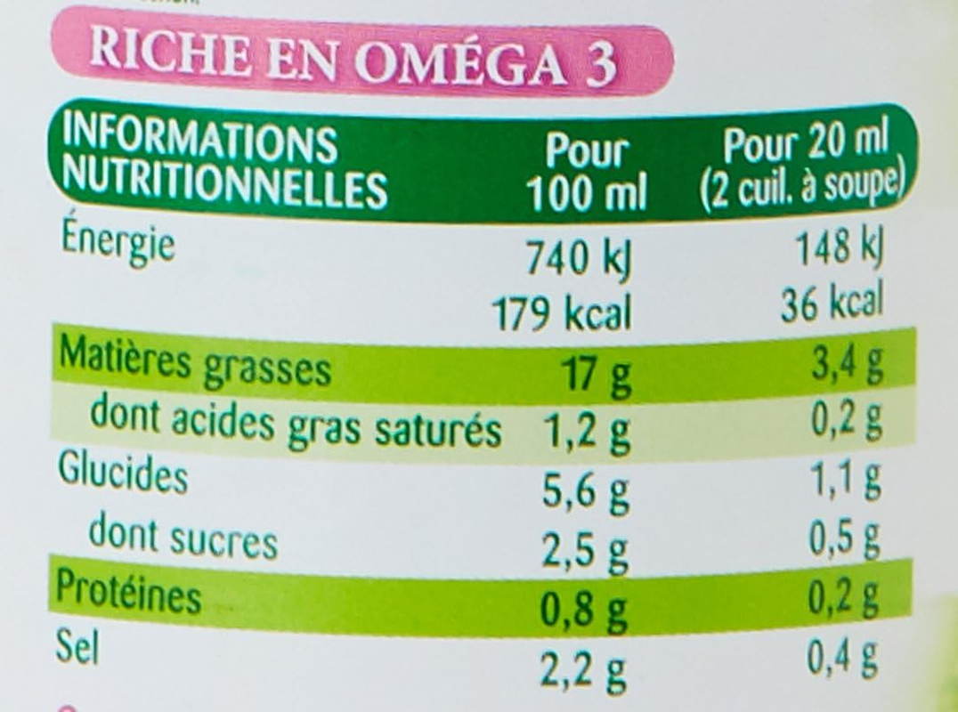 Lesieur Light Salad Dressing 500Ml image number 3