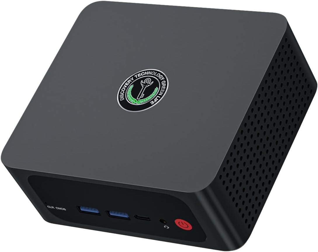 TRIGKEY Mini PC, Ryzen7 7840HS (8C/16T, up to 5.1Ghz), 32G RAM 500D SSD, Support Radeom 780M 12Cores 2700Mhz, DP+HDMI+USB4 Triple-Screen Output, Wifi-6, BT5.2, 2.5G LAN, S7 Pro Mini Computer