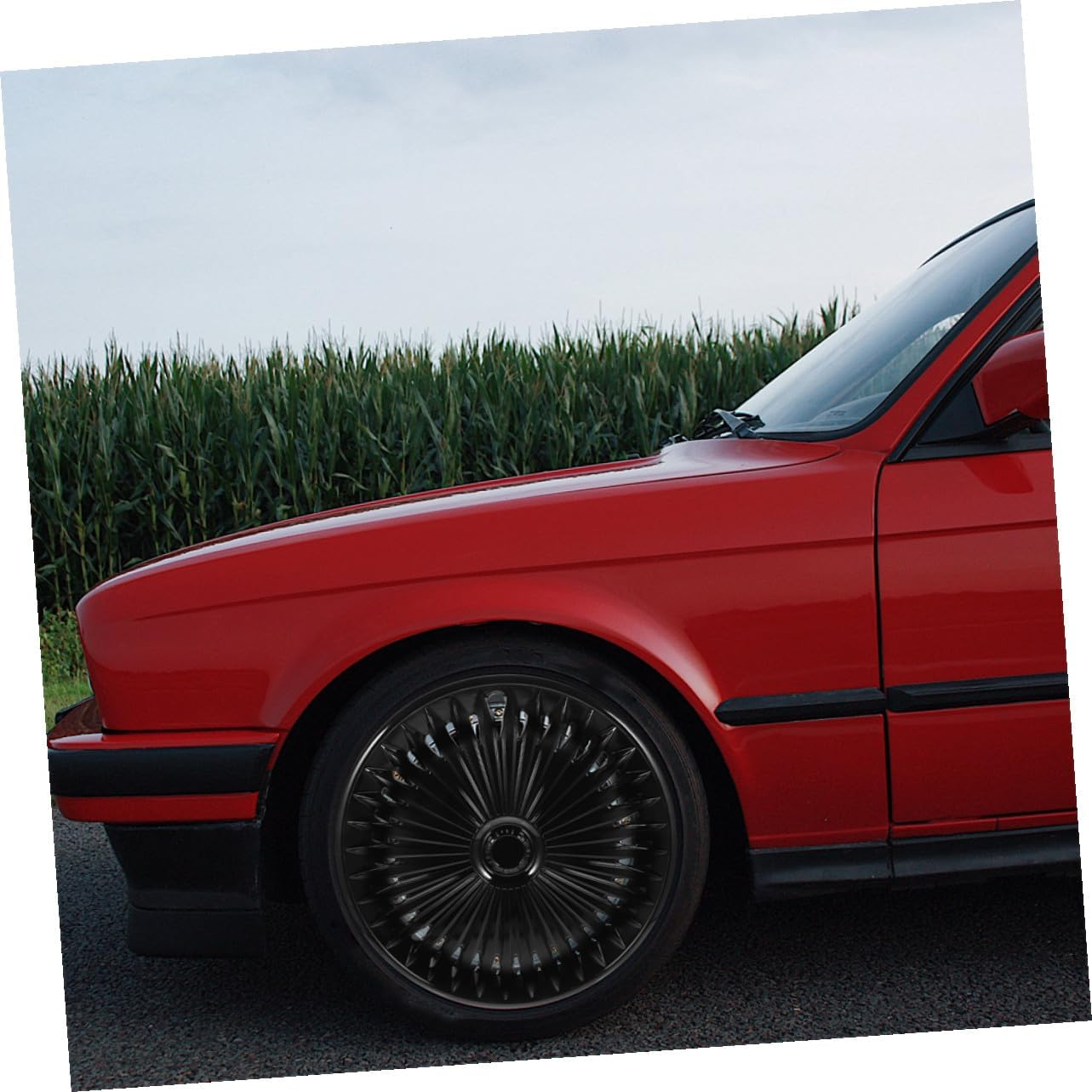 STOBAZA 14-Inch Car Hubcap Wheel Rim Cover, Black Decorative Automotive Replacement Hubcaps for Universal Vehicle Exterior Trim in Australia image number 5