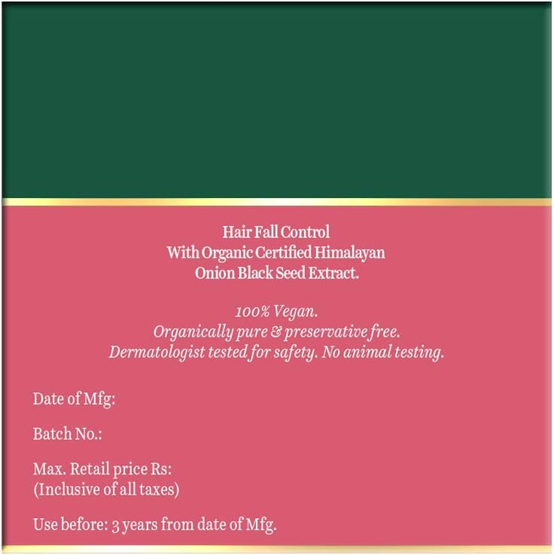 Biotique Onion Black Seed Hair Mask, Ideal for Hair Fall Control, 175G | Hair Nourishment, Hairfall Control image number 4