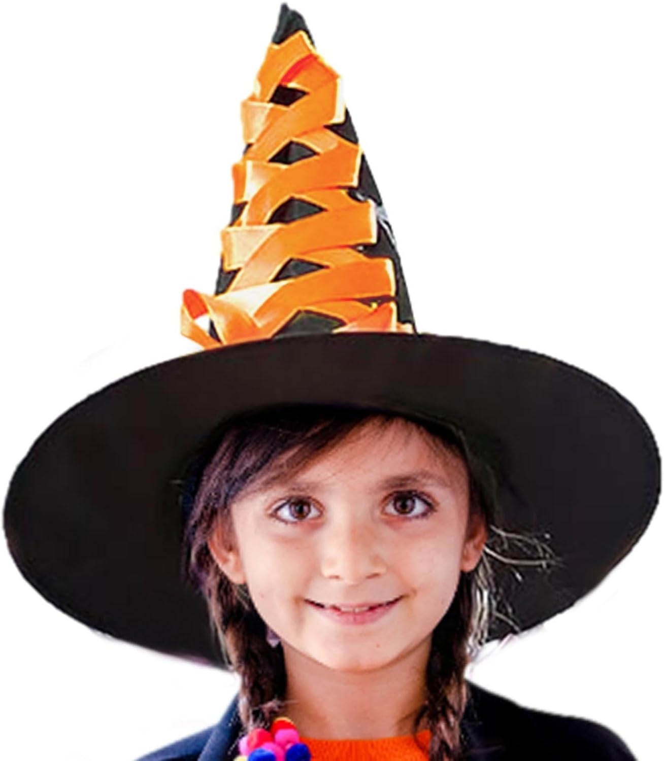 Witch Dress up Accessories,Halloween Fairytale Accessories Fancy Witch Dress up - Wizard Cosplay Witch Hat Broom for Teen Girls for Role-, Costume, Parade, Cosplay Imtrub image number 6
