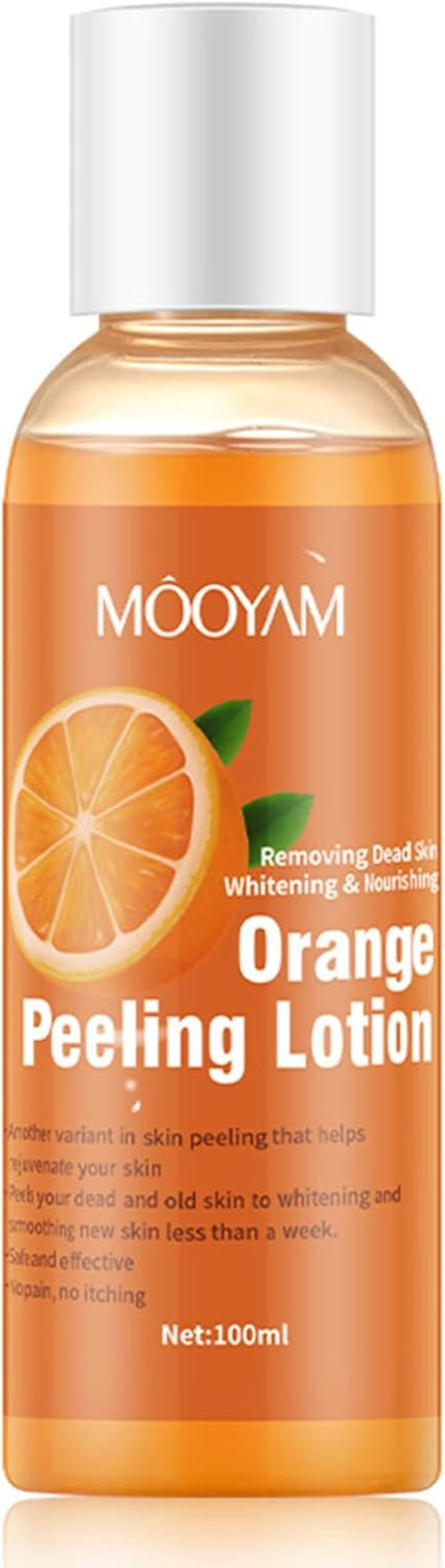LOUJIN 100Ml Orange Peeling Lotion Peeling Oil Body Lotion Gentle Exfoliating Gel Remove Dead Skin Whitening Nourishing image number 3