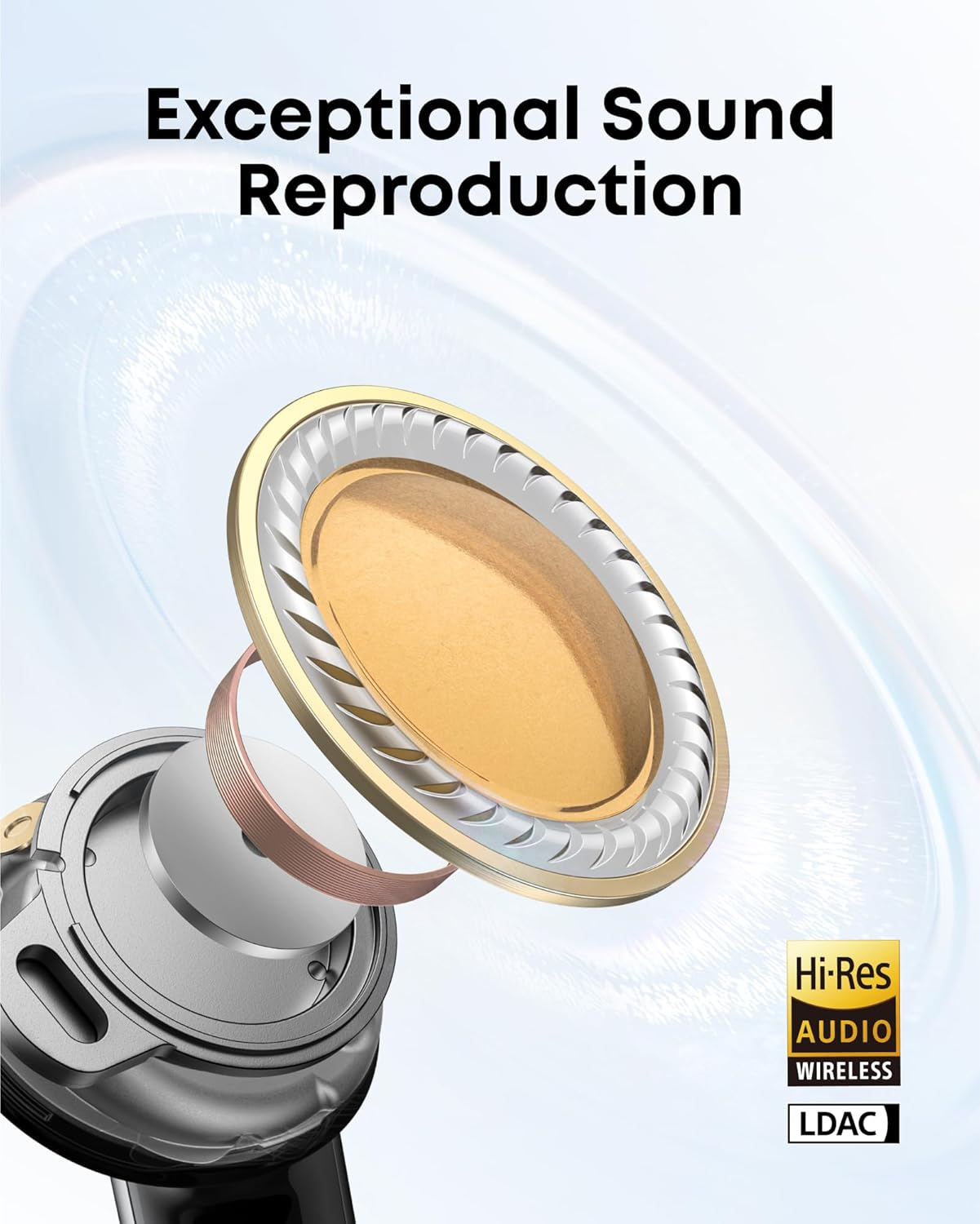 Soundcore Liberty 5 by Anker, Noise-Cancelling Wireless Earbuds, 2X Stronger Voice Reduction, Real-Time Adaptive Noise Cancellation, Fast Charging, Dolby Audio, 6-Mic AI Clear Calls, Long Battery Life image number 5