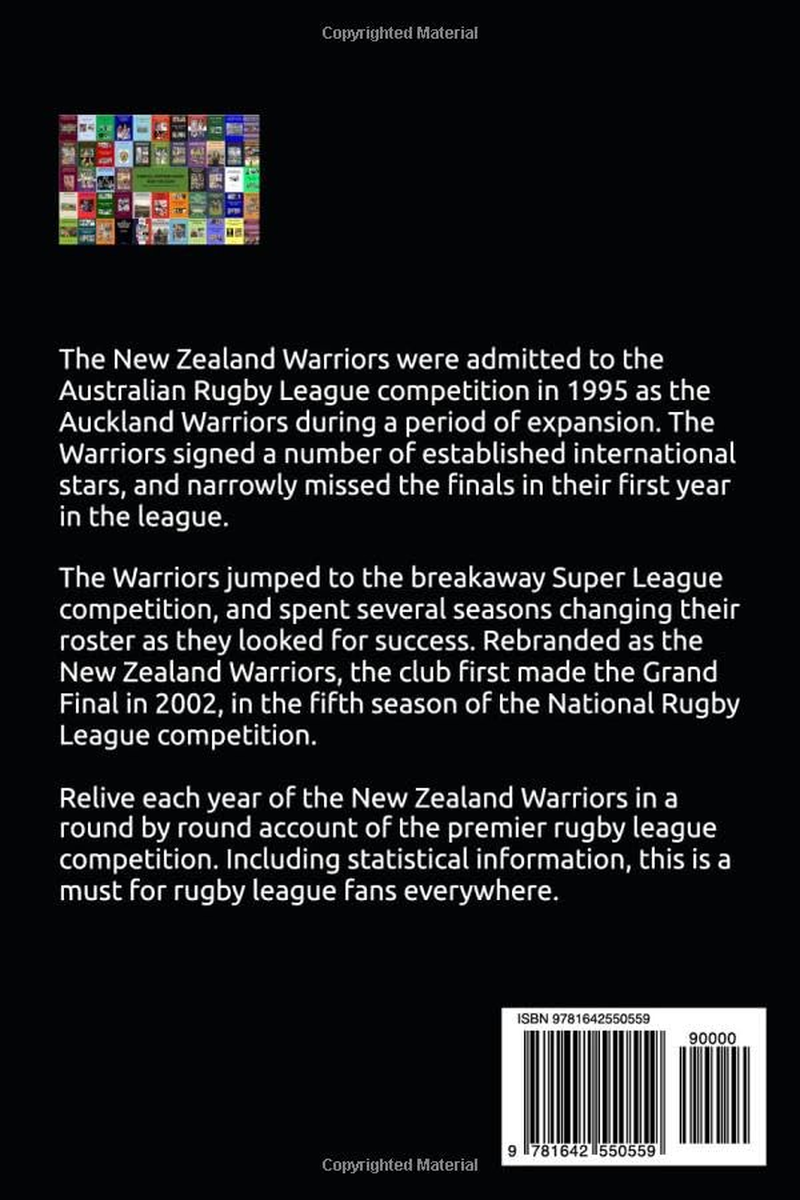 A History of the New Zealand Warriors