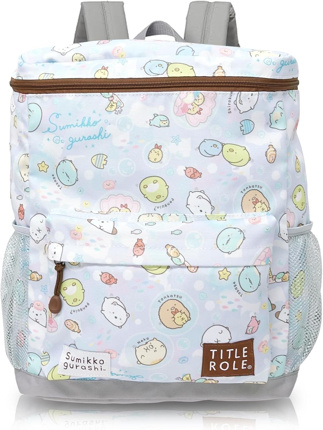 Title Role Sumikko Gurashi Backpack with Tablet PC Case Large Capacity Box Type for Girls