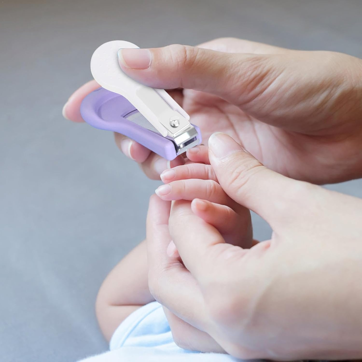 Baby Nail Clippers, Baby Nail Clippers Kit - Baby Nail Clippers Nursery Set - Nail Clippers, Tweezers Pedicure Kit, Baby Manicure Kit, Toddler, Kids Nail File image number 6