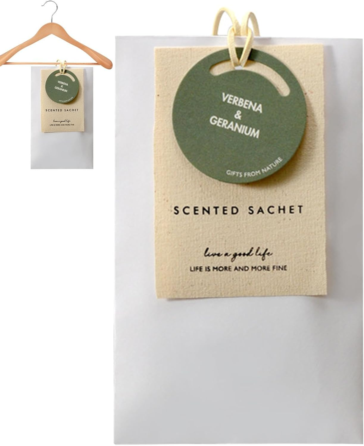 Scented Sachet Packet - Safe Natural Fragrance Sachet Bags - Long-Lasting Air Freshener Bags Sachet Bags for Toilet Shoebox New Bag image number 3