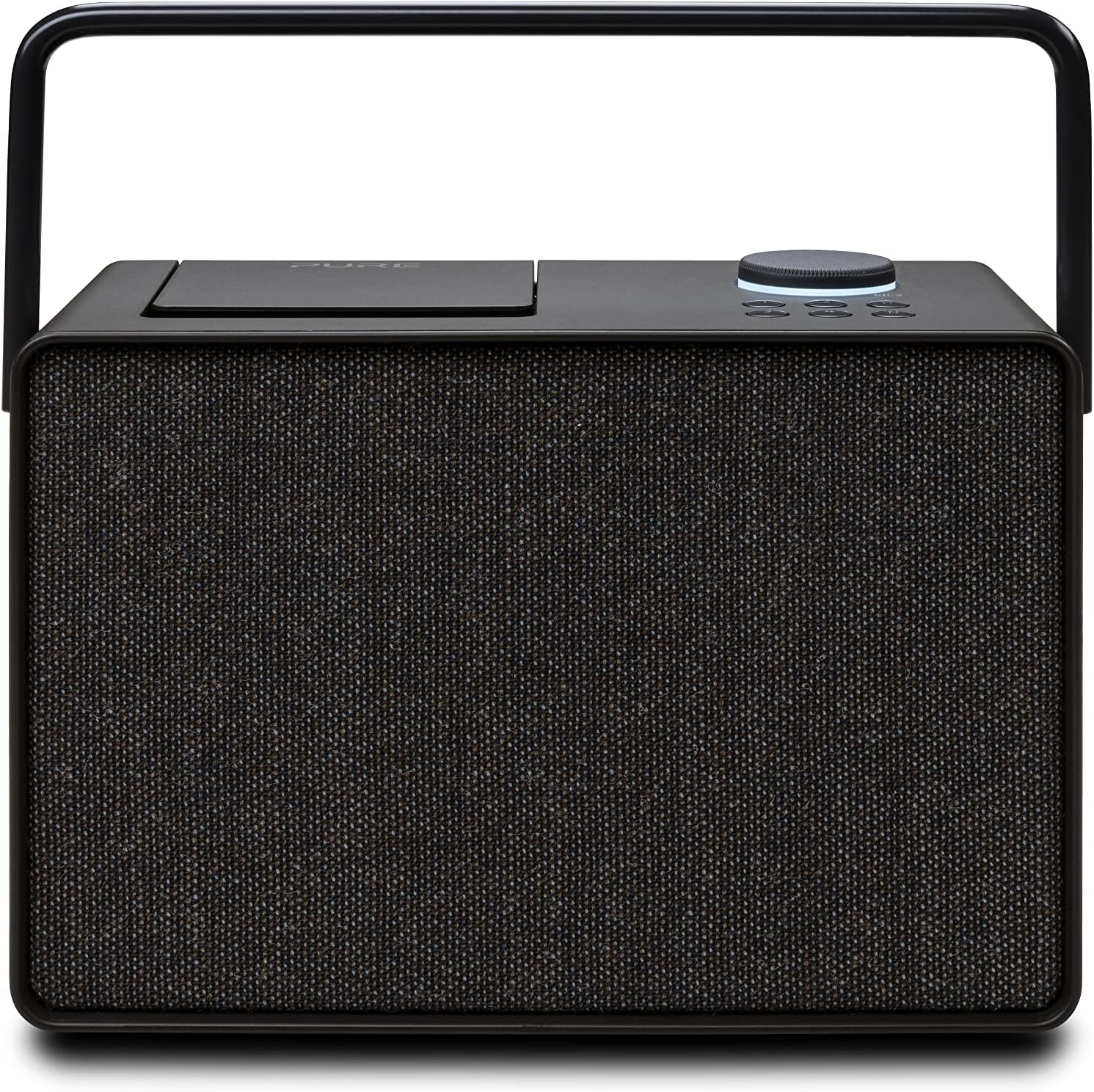 Pure Evoke Play Portable Music System for Indoors and Outdoors - DAB+/FM Radio, Internet Radio, Podcasts, Spotify Connect, Bluetooth, Foldable Colour Display (Coffee Black) image number 5