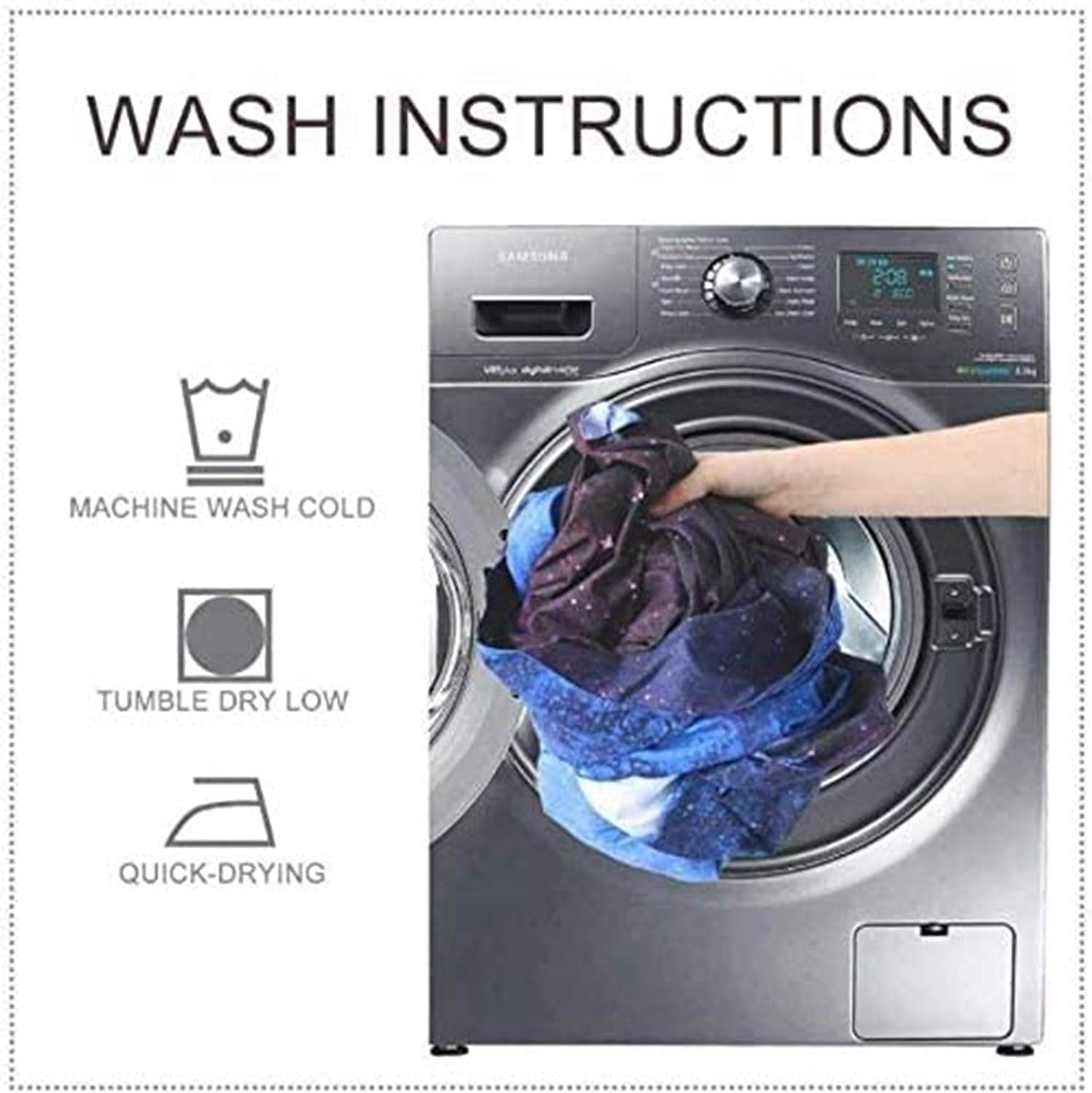 CXYXHW Horse Motif Duvet Cover Set, 3D Horse Microfibre Bedding Sets 3-Piece with Zip and Pillowcase, Animal Motif Bedding Set for Children, Teenagers (200 X 200 Cm) image number 1