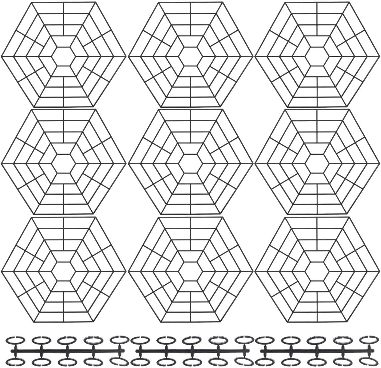 10Pcs Fish Guard Pond Protector Fish Protector Pond Protective Net Fish Protective Net Pond Net image number 3