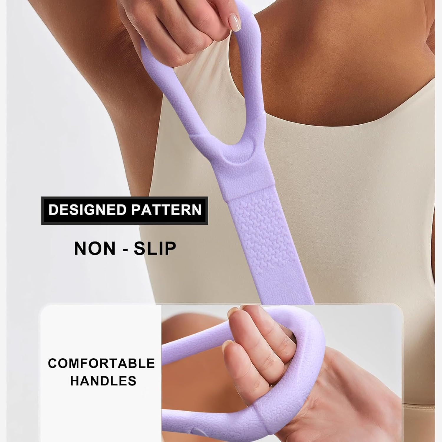 MODY RODY Figure 8 Fitness Resistance Bands for Women | Shoulder Stretch Bands with Handles | for Workout Arm Back Exercise Bands at Gym Home image number 1