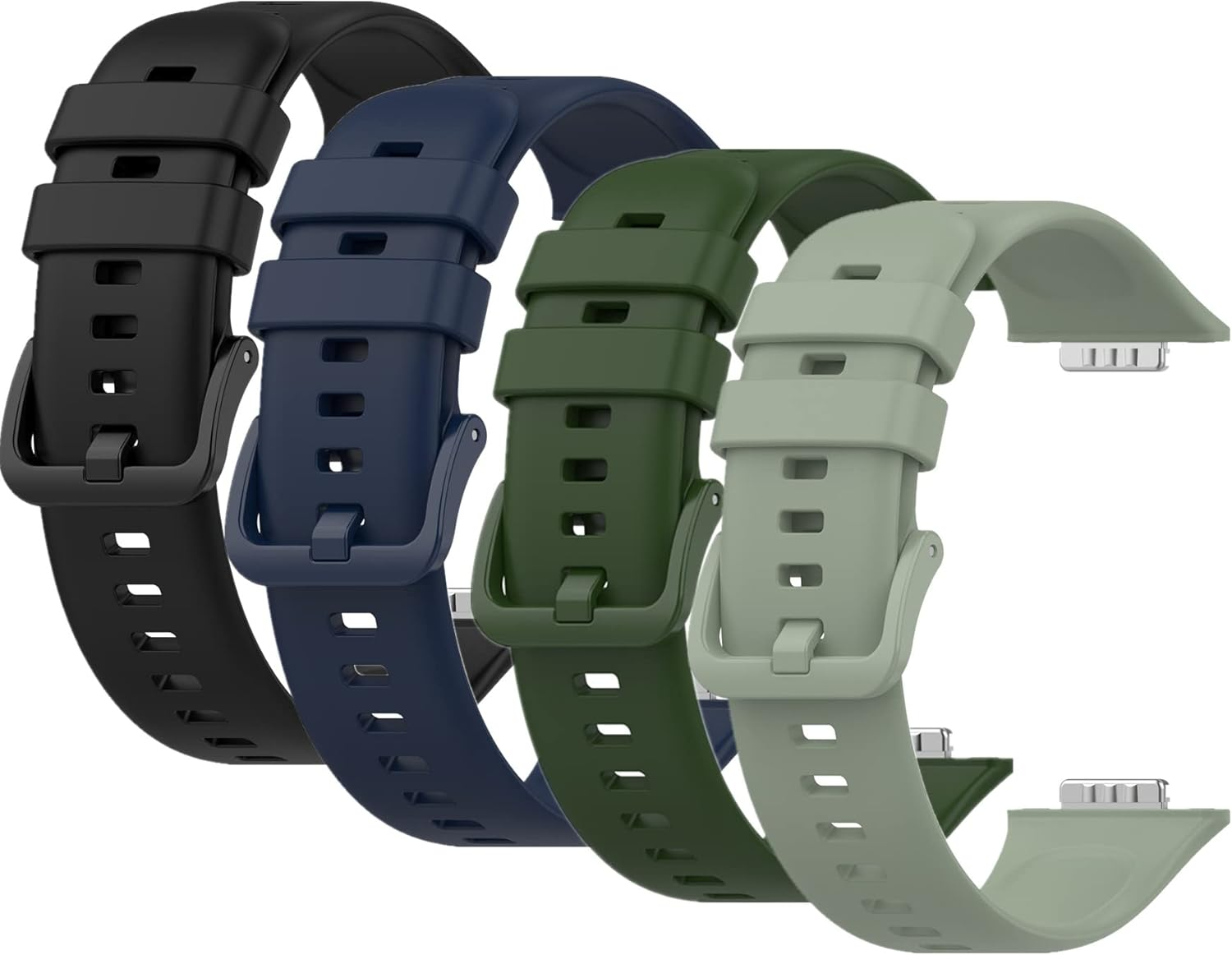 Muovrto Replacement Band for Huawei Watch Fit 2,Silicone Watch Band Sport Strap for Huawei Watch Fit 2 Active/Classic/Elegant