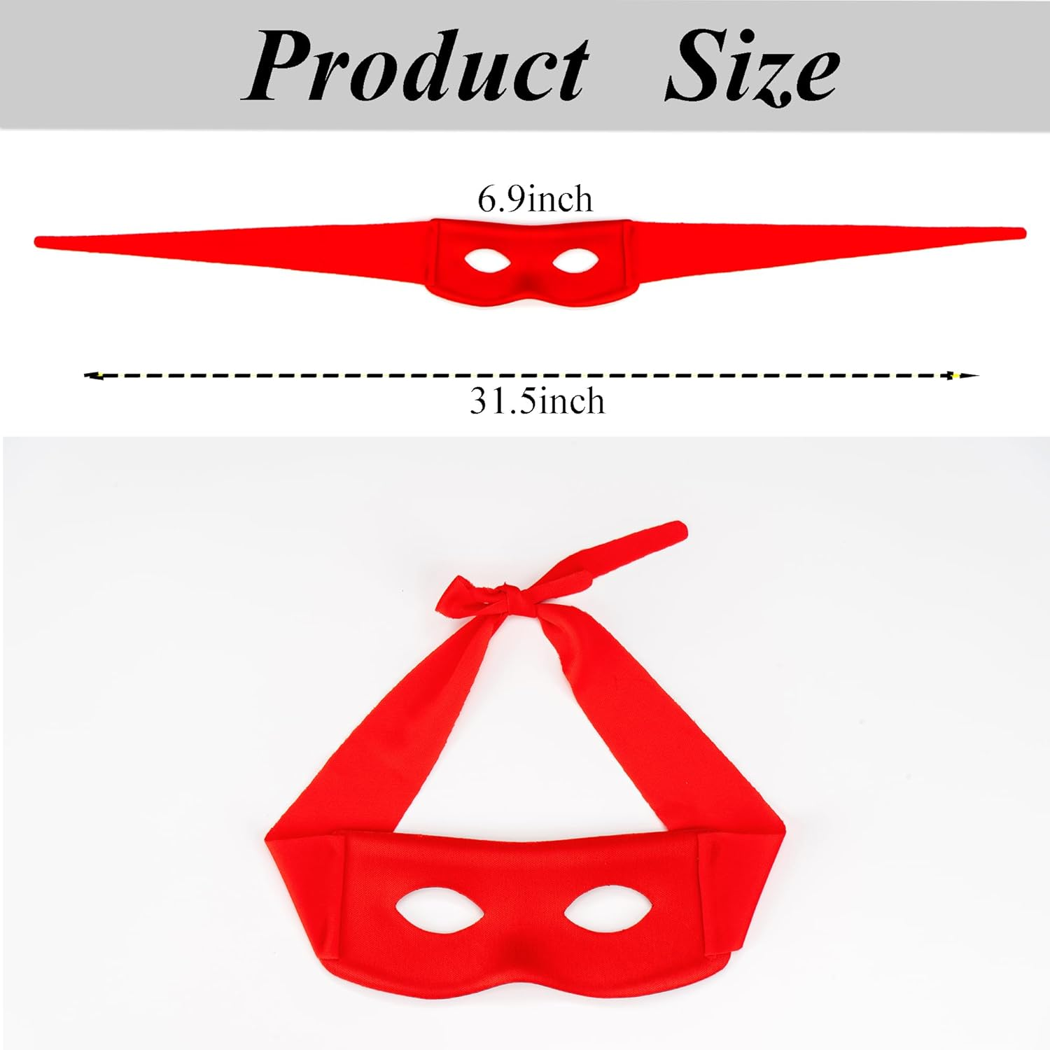 4 Pcs Halloween Costume Eye Mask Hero Masquerade Cosplay Accessories Dress up Party image number 5