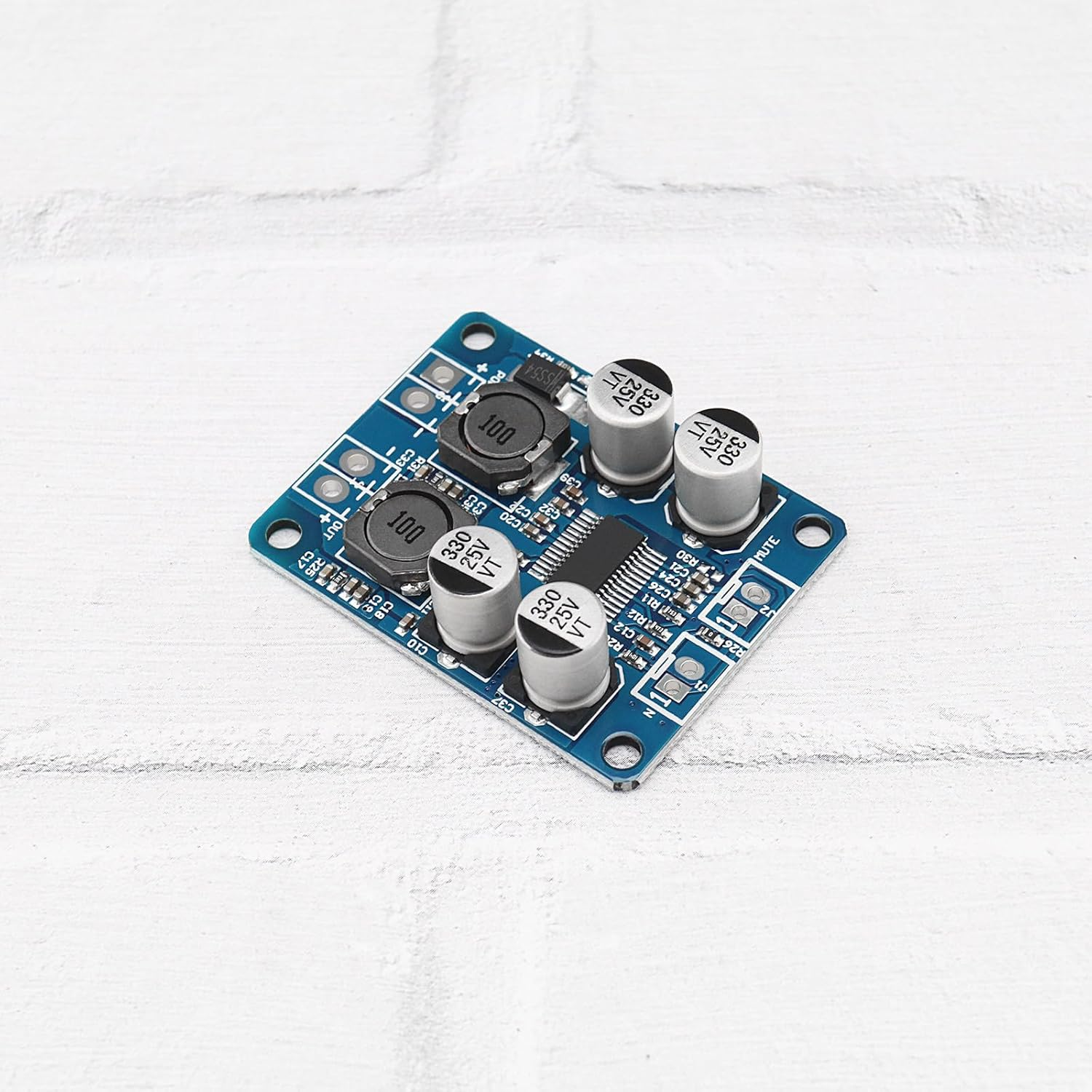 Create Idea 2Pcs PBTL Mono Amplifier Board TPA3118 Mono Digital Audio Amplifier Board Module for Home and Car Audio System Modification 60W DC 8-24V image number 1