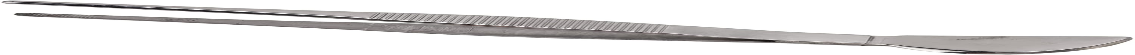 Bonsai Tweezers, Stainless Steel Long Tweezers with Crescent Moon Spatula Head for Potted Loosening Soil Planing Grass and Removing Dead Leaves Weeds