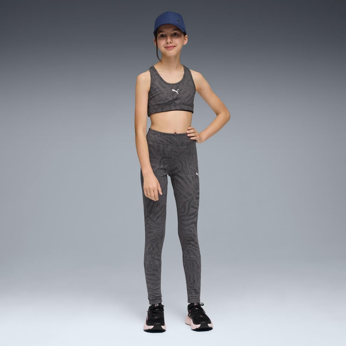 Puma Girl'S TAD Essential All over Print Tights image number 4