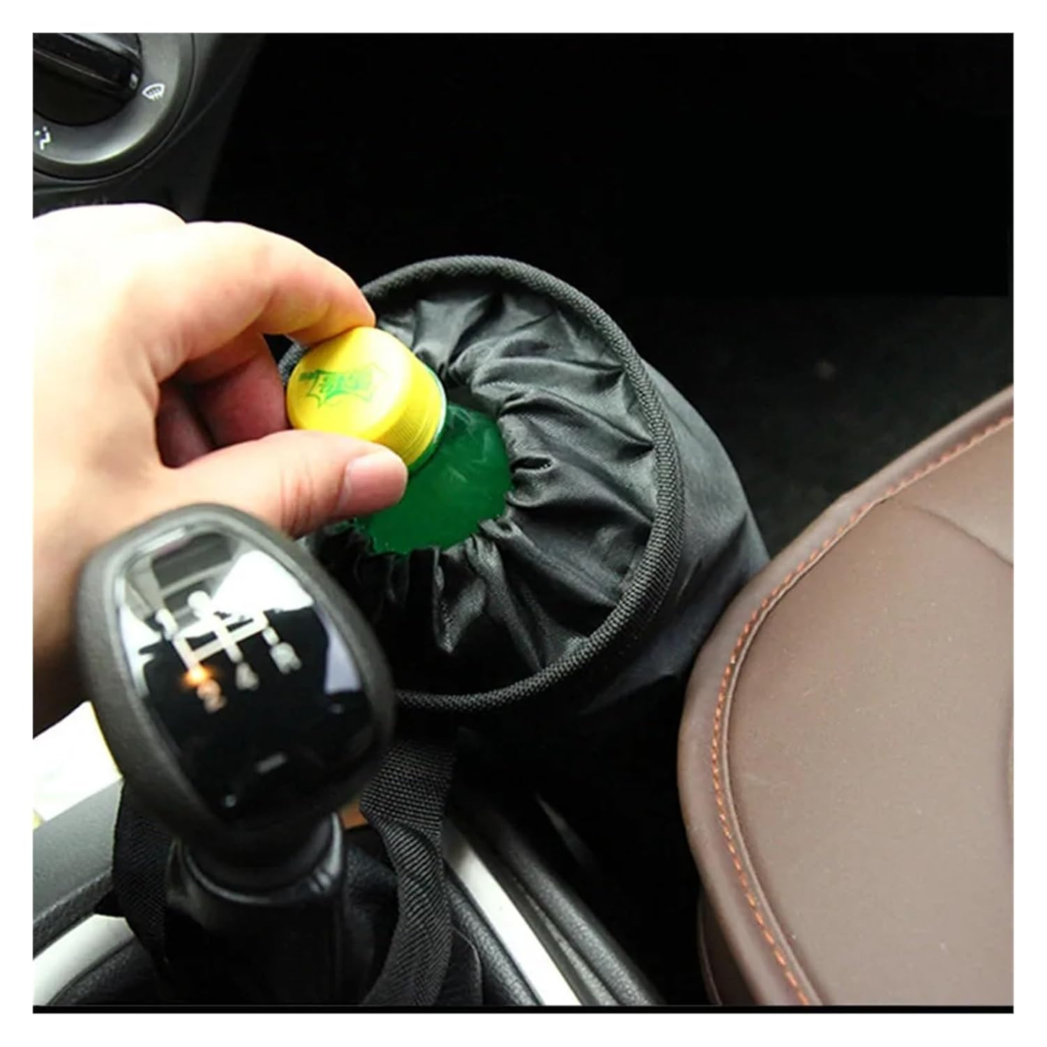 2 Pack Washable Eco-Friendly Seat Back Hanging Car Trash Can &ndash; Compact Trash Bag for Car, Vehicle Garbage Bin, Mini Auto Waste Basket &ndash; Perfect for Back Seat, Travel, SUV, and Daily Use image number 1