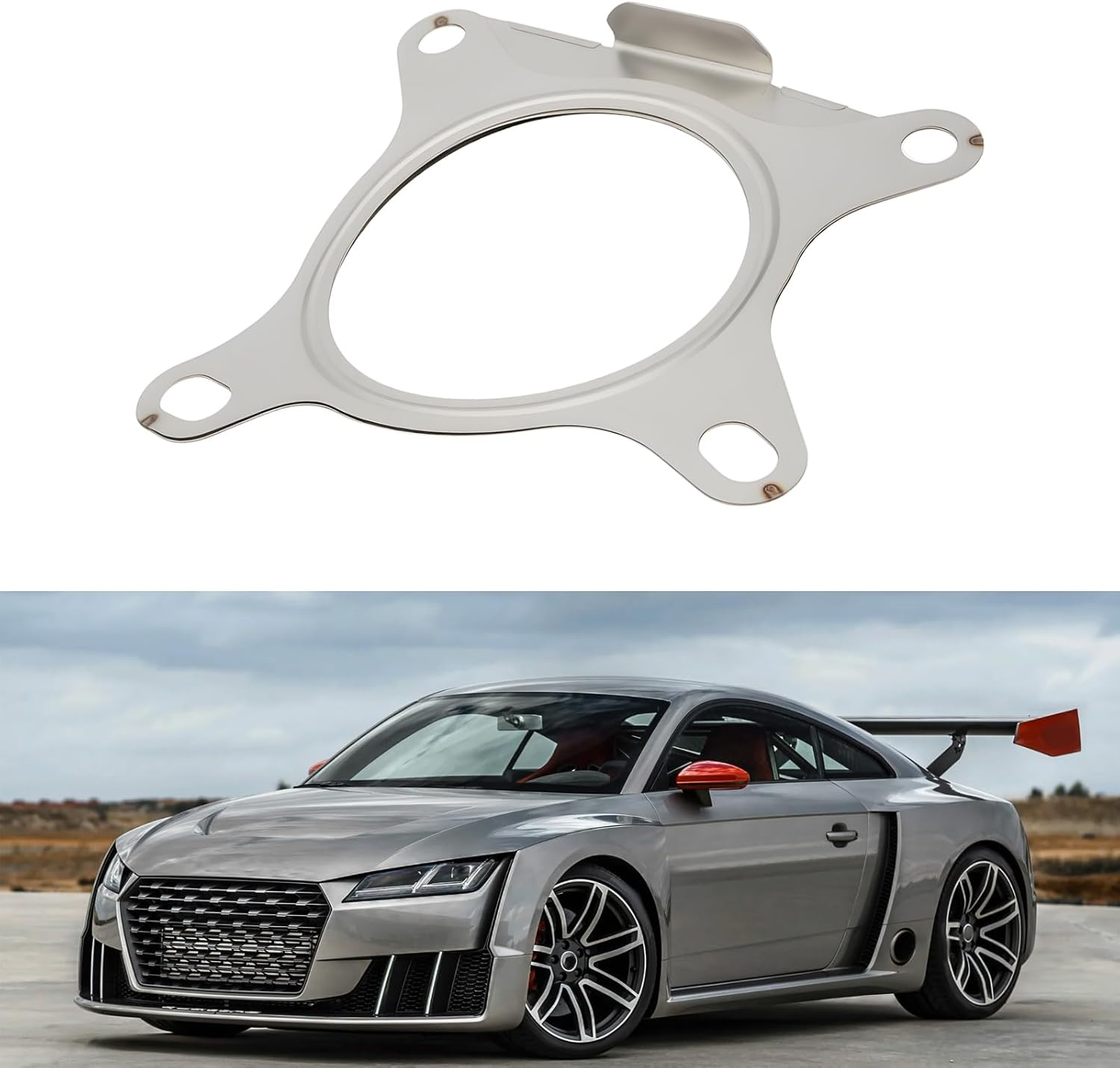 Ecsing Car Exhaust Pipe Gasket 1K0253115AB 462.040 Compatible with Audi Compatible with VW Compatible with Skoda image number 5