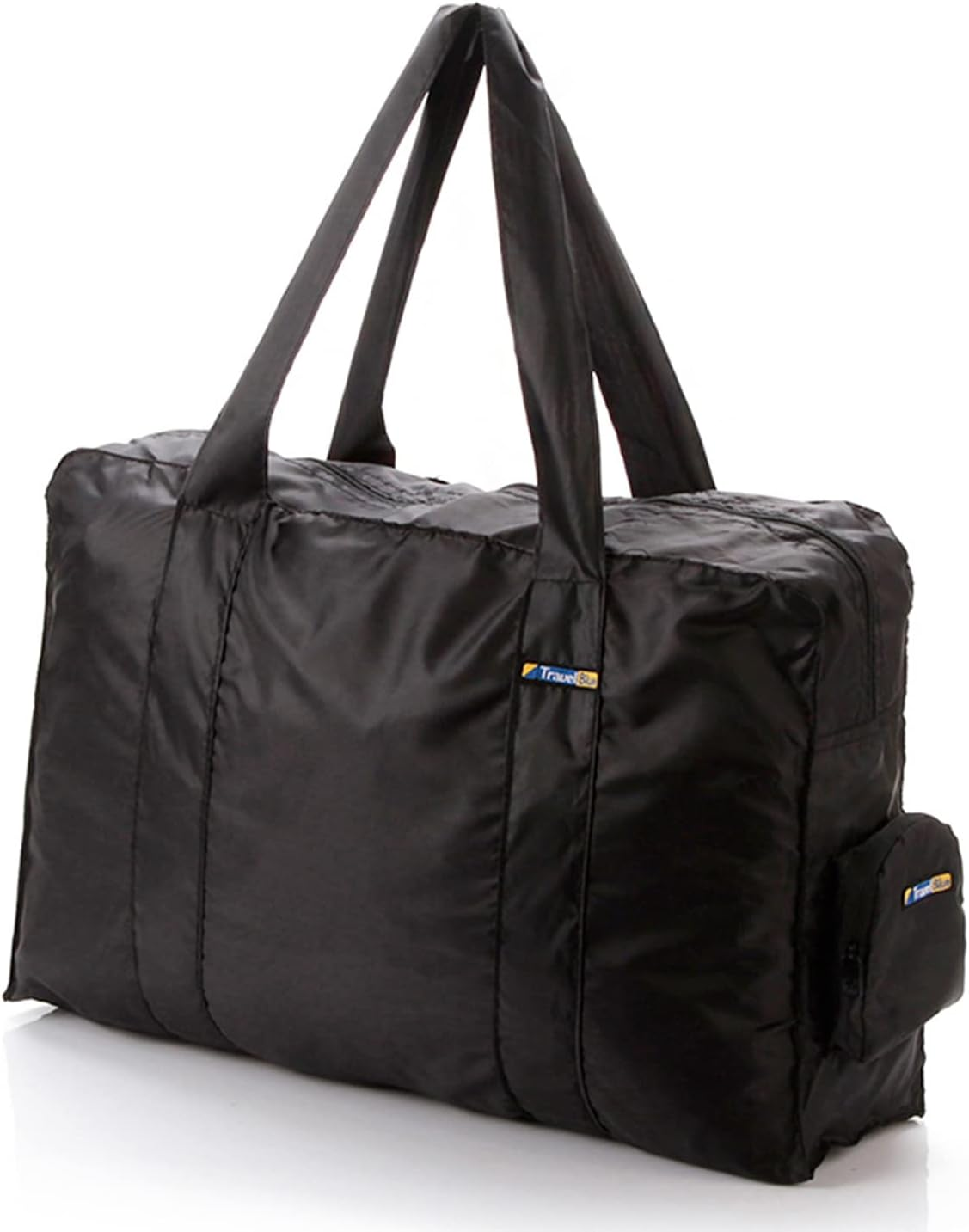 Travel Blue Foldable Duffle Bag &ndash; Lightweight 16L, 30L, 48L & 60L Holdall &ndash; Compact Bag for Men & Women, Gym, Shopping & Overnight Use &ndash; Durable Polyester with Trolley Strap (Black, Small (16L)) image number 6