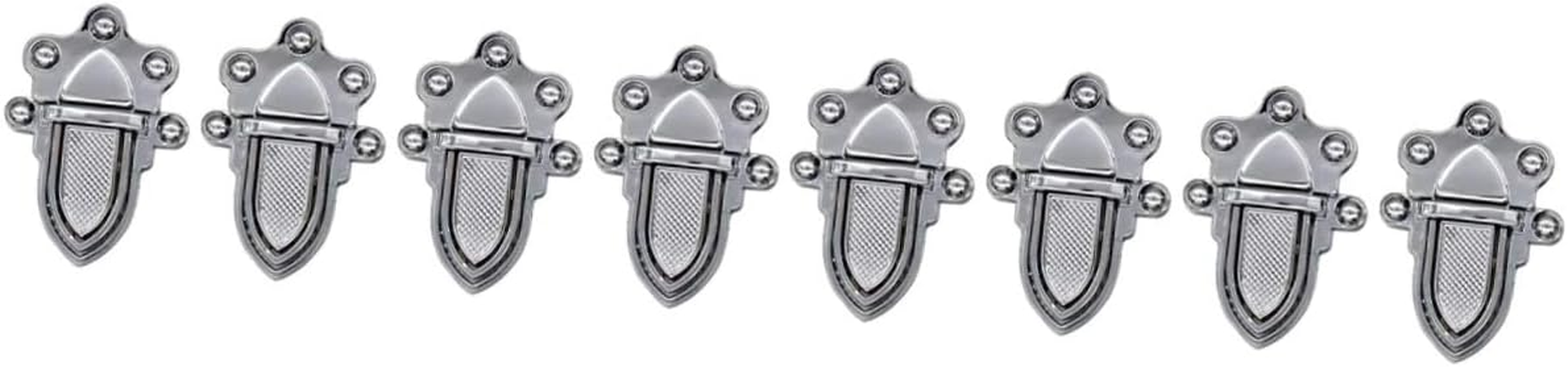 COHEALI 8Pcs Tongue Press Locks Clasp Closure Locks for DIY Handbags Replacement Accessories