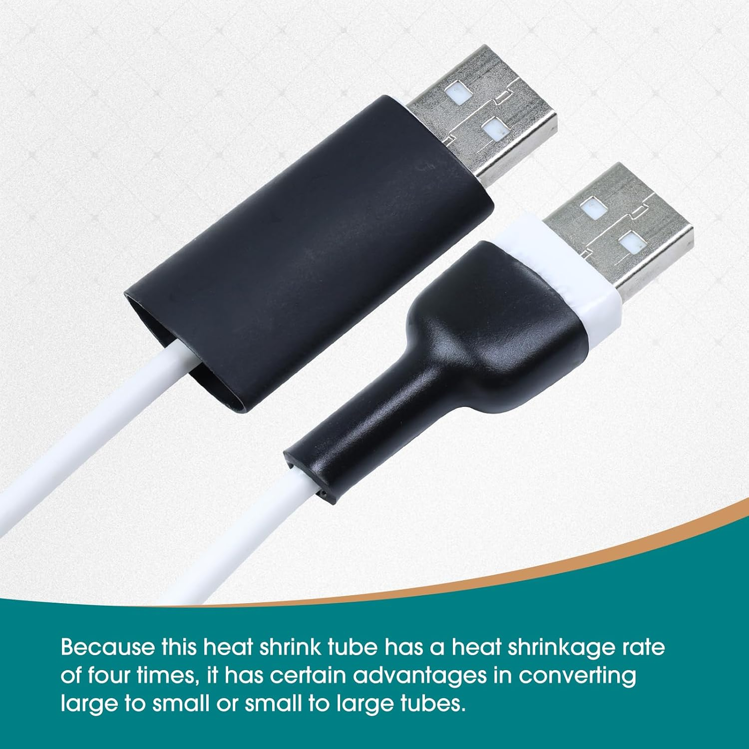 Uexplore-Oz 4:1 Heat Shrink Tubing - Marine Grade Waterproof Dual Wall Adhesive Lined Insulation Wrap, Heat Shrink Wrap Cable Sleeve for Industrial Home Improvement (Black, 16Mm-3M) image number 4