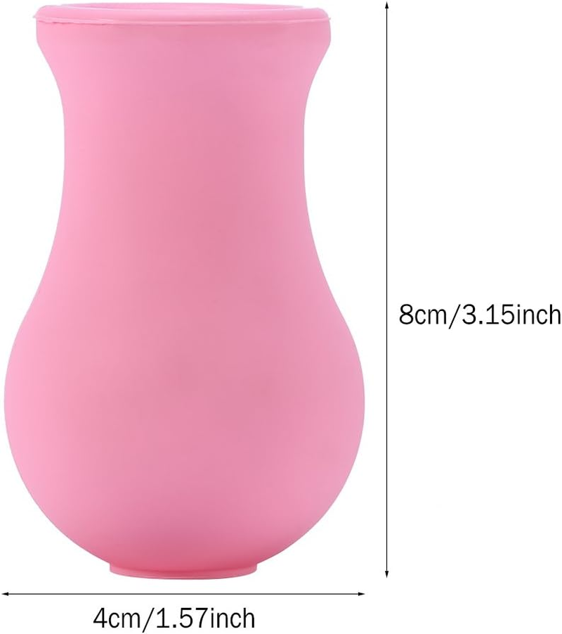 KOSDFOGE Lip Plumper Enhancer Portable Vase Shaped Beauty Tool Lips Plumper for Fuller Lips Pink image number 5