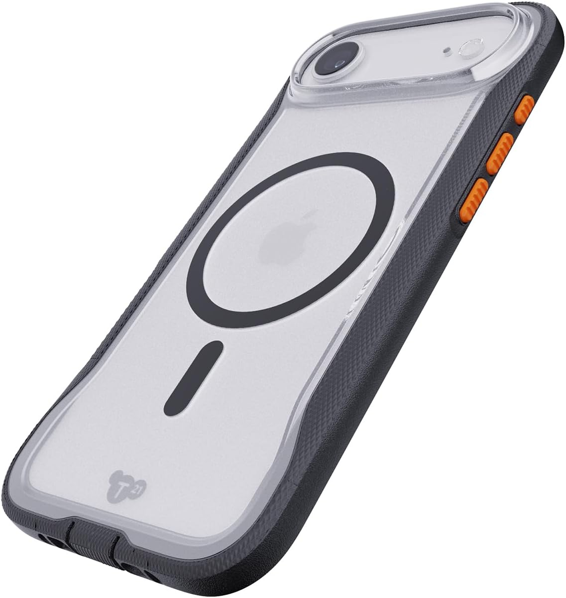 Tech21 Evopro Magsafe Case Apple Iphone 17 Air, Wireless Charging, Magsafe Compatible, Scratch-Resistant Shockproof Protective Cover Case - Clear/Black image number 7