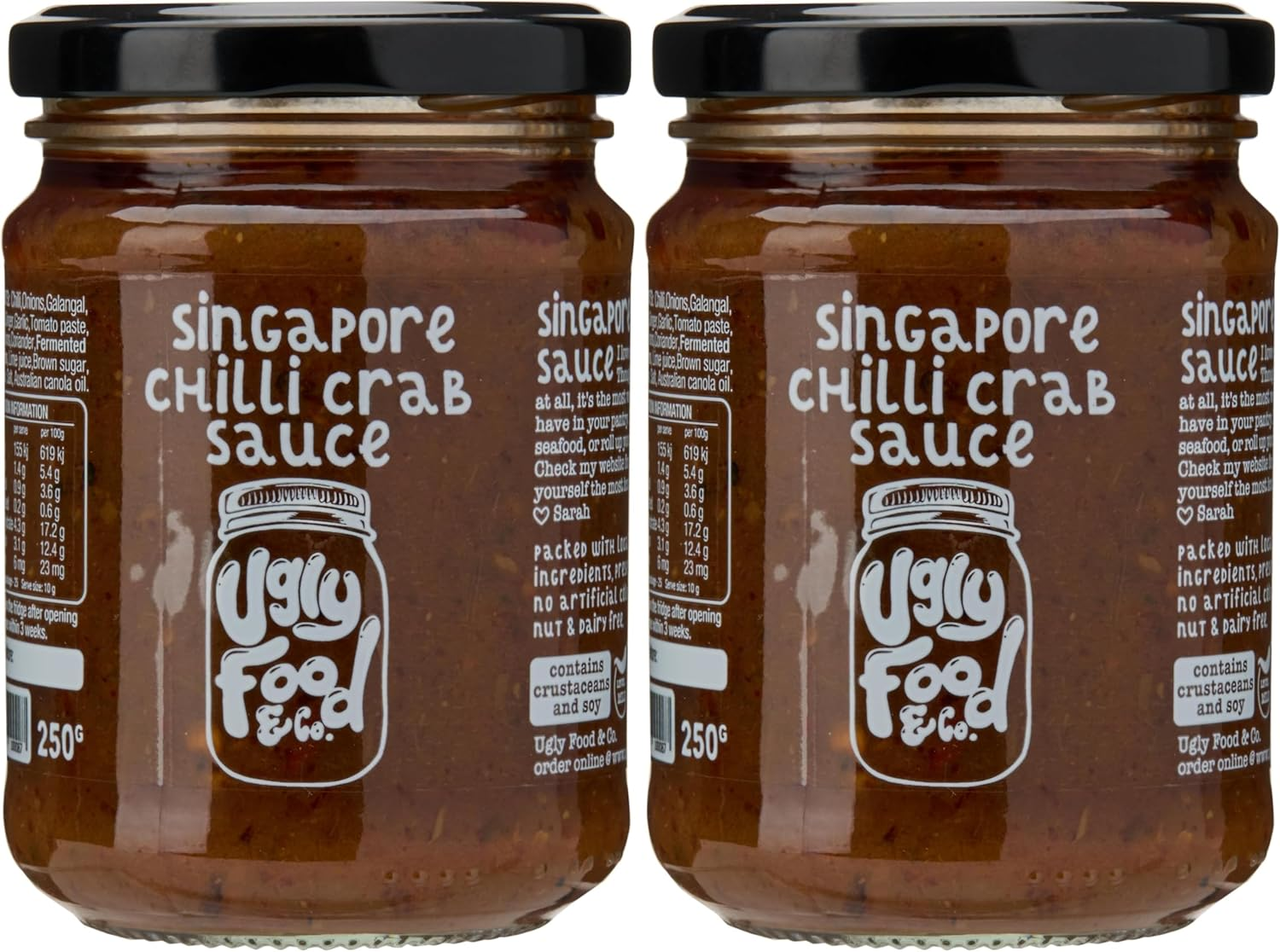 UGLY FOOD and CO - Singapore Chilli Crab Sauce, 250G image number 4