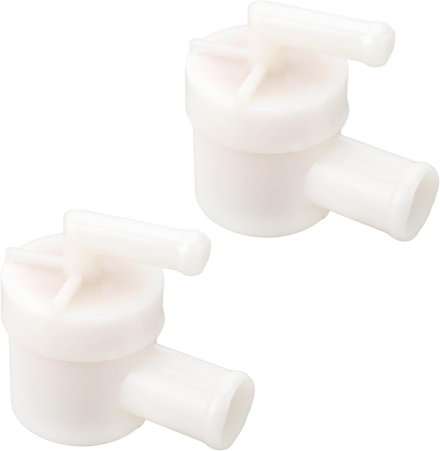 Emagtech 2Pcs Horizontal Engines Fuel Filter Compatible with Briggs & Stratton 808116S Compatible with Vanguard Twins White image number 6