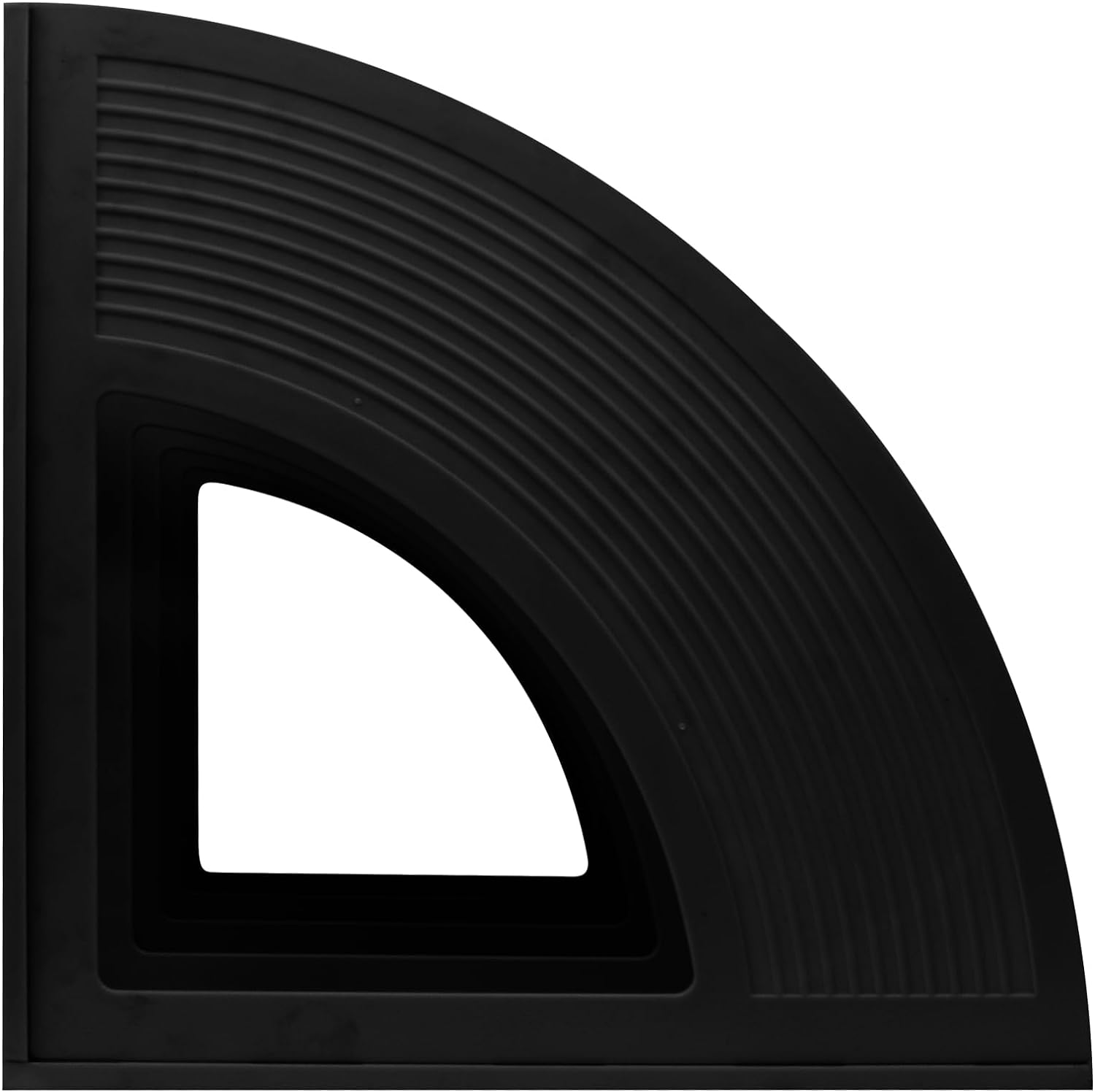 SAYEEC Sturdy 4 Compartment Magazine File Holder Plastic Desktop File Organizer File Dividers Office Organizer Storage Document Magaizne Rack Display Box (Black) image number 5