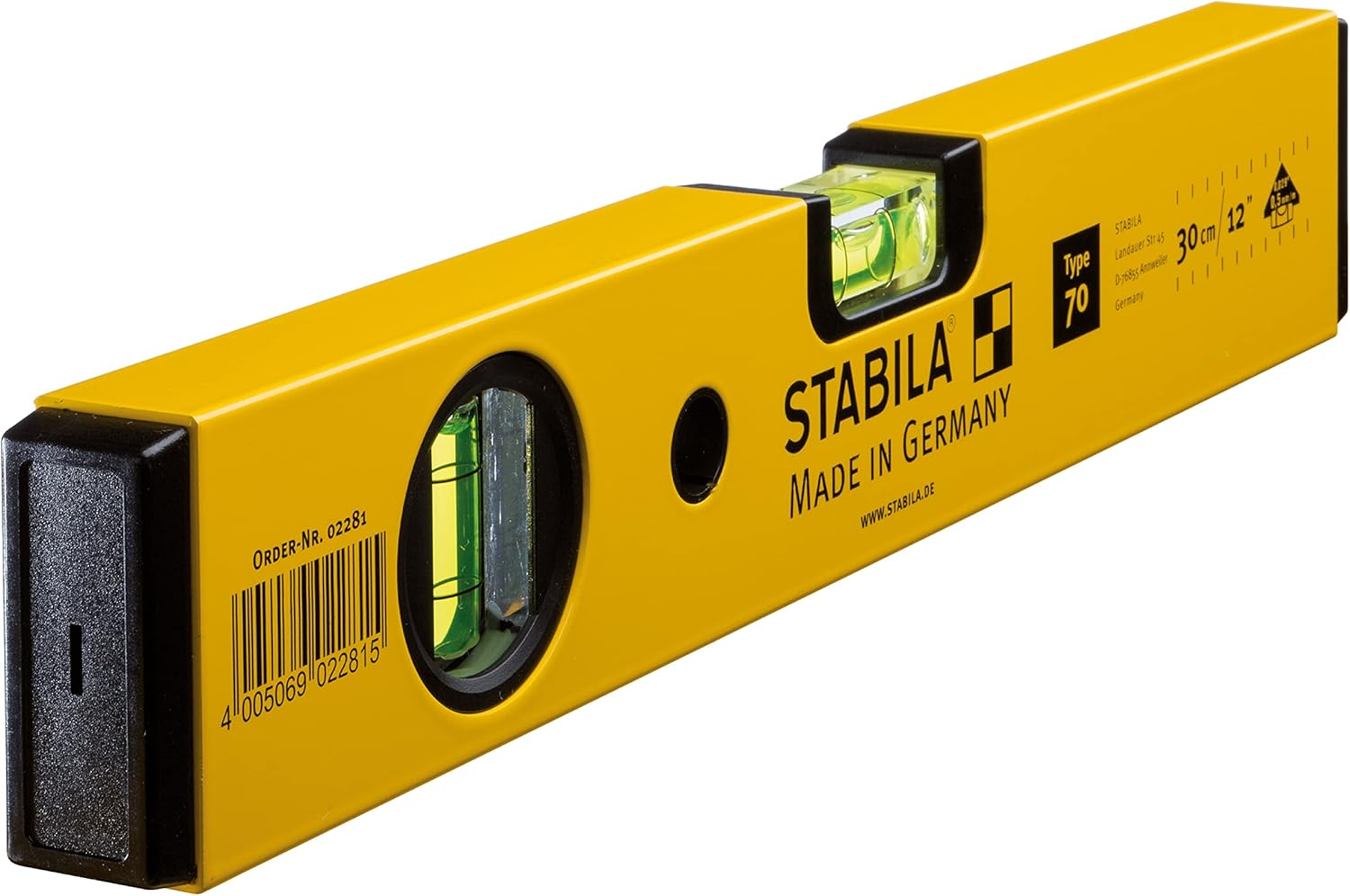 STABILA Type 70 Spirit Level, 30 Cm image number 5