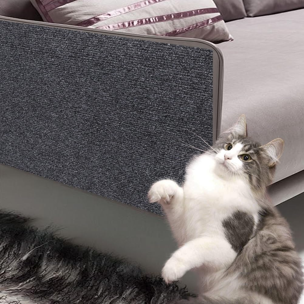 Cat Scratching Mat, Self-Adhesive Cat Scratching Mat, Scratching Mat for Cats, Cat Scratching Mat, Cat Scratching Board, Cat Scratching Mat for Protects Carpets, Sofa, Furniture Protection