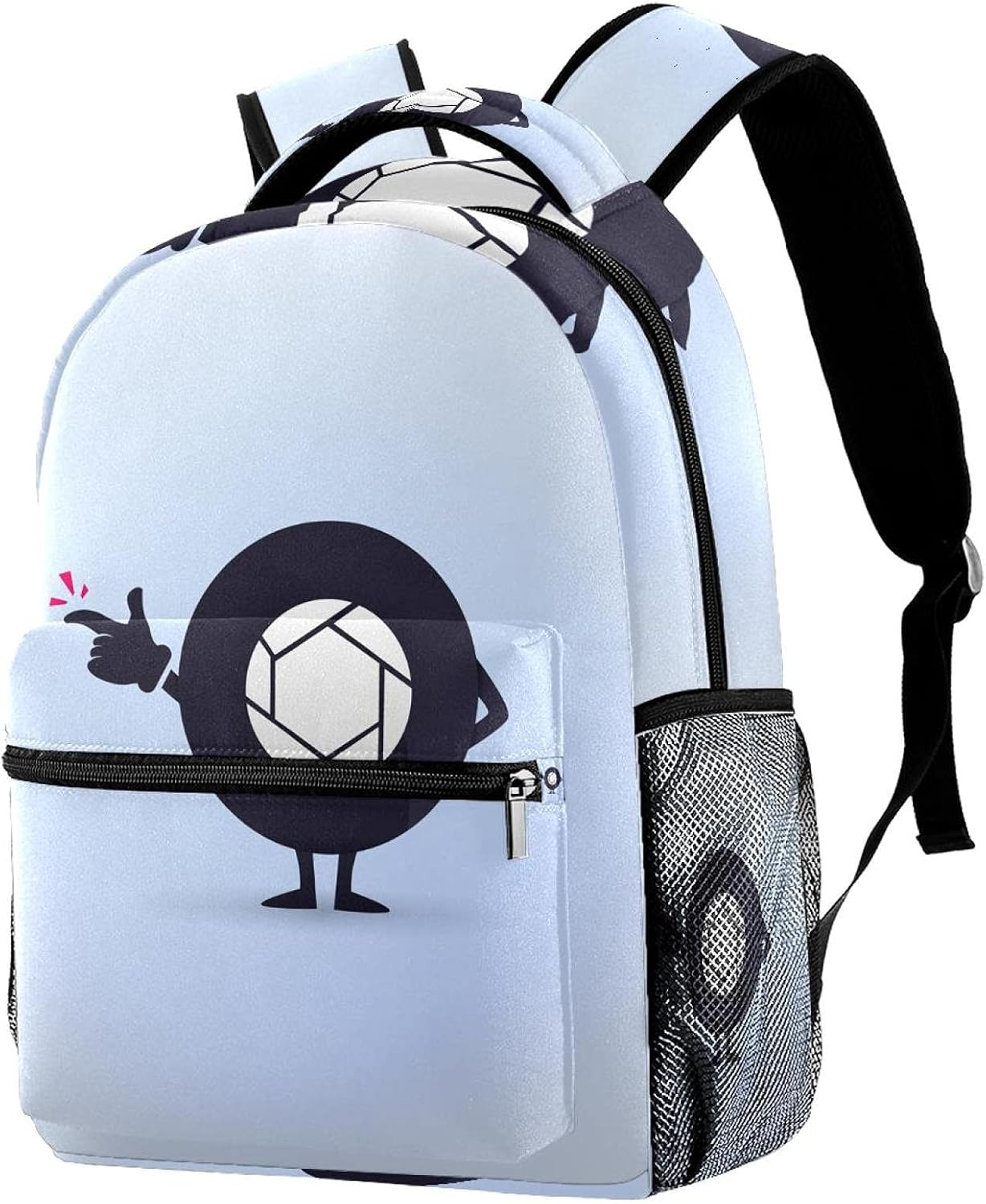 Camera Mascot Backpack Students Shoulder Bags Travel Bag College School Tote Backpacks image number 5