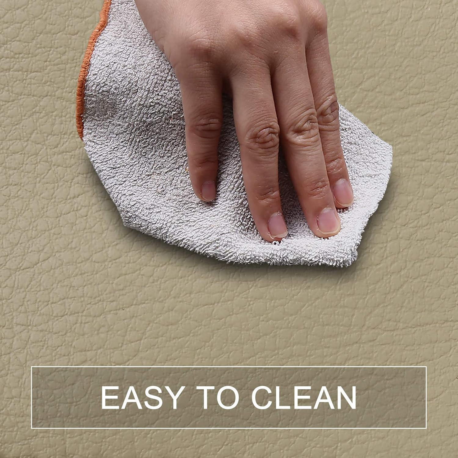 X AUTOHAUX Pair Beige Microfiber Leather Door Panel Armrest Cover Replacement for Volkswagen Beetle 1998-2010 Leather - Black image number 6