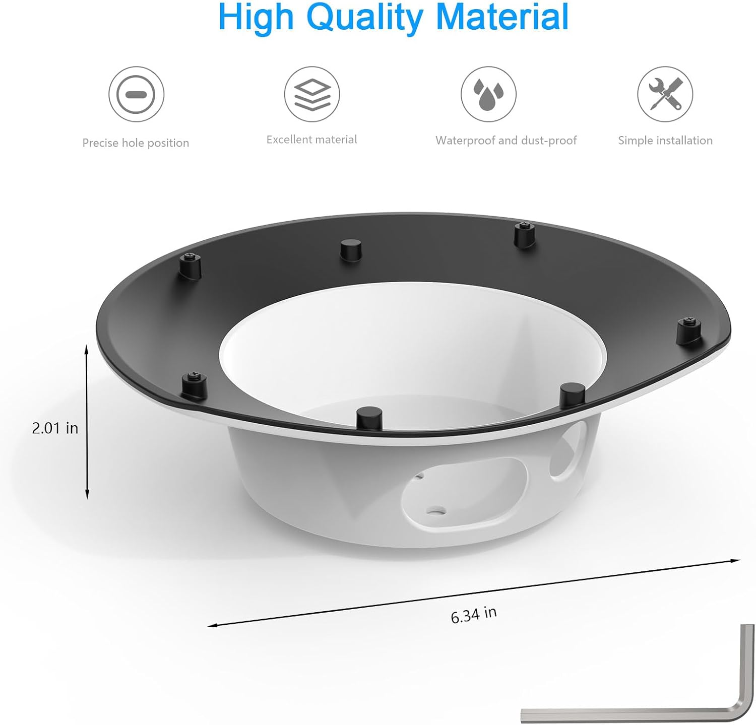 Sunshade&Gutter Mount for Reolink Argus PT Series,Reolink Go PT Ultra (Sunshade)