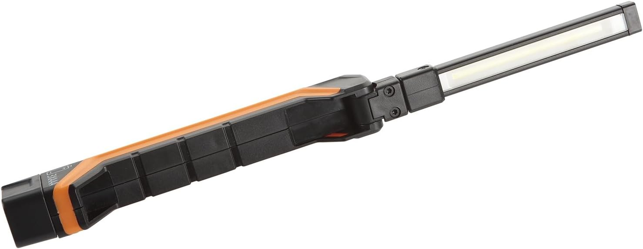 PRENDELUZ Extra Slim 3W COB Orange Plastic Flashlight, Useful for Lighting Tight Spaces and Outdoor Activities