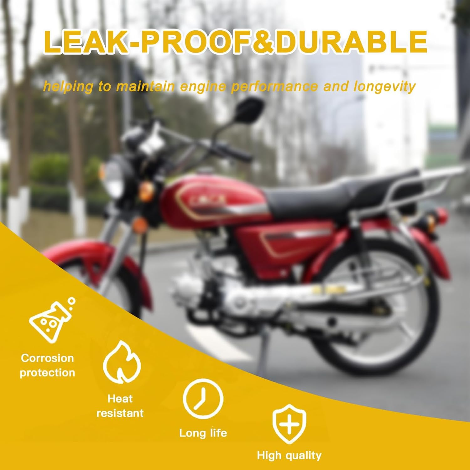 1 Pcs Fuel Tap Petcock Tank Switch Valve,Suitable for Vespa ET2 ET4 LX50, Piaggio Typhoon 125 Fly 150,#674594#575320 Fuel Valve Petcock image number 1