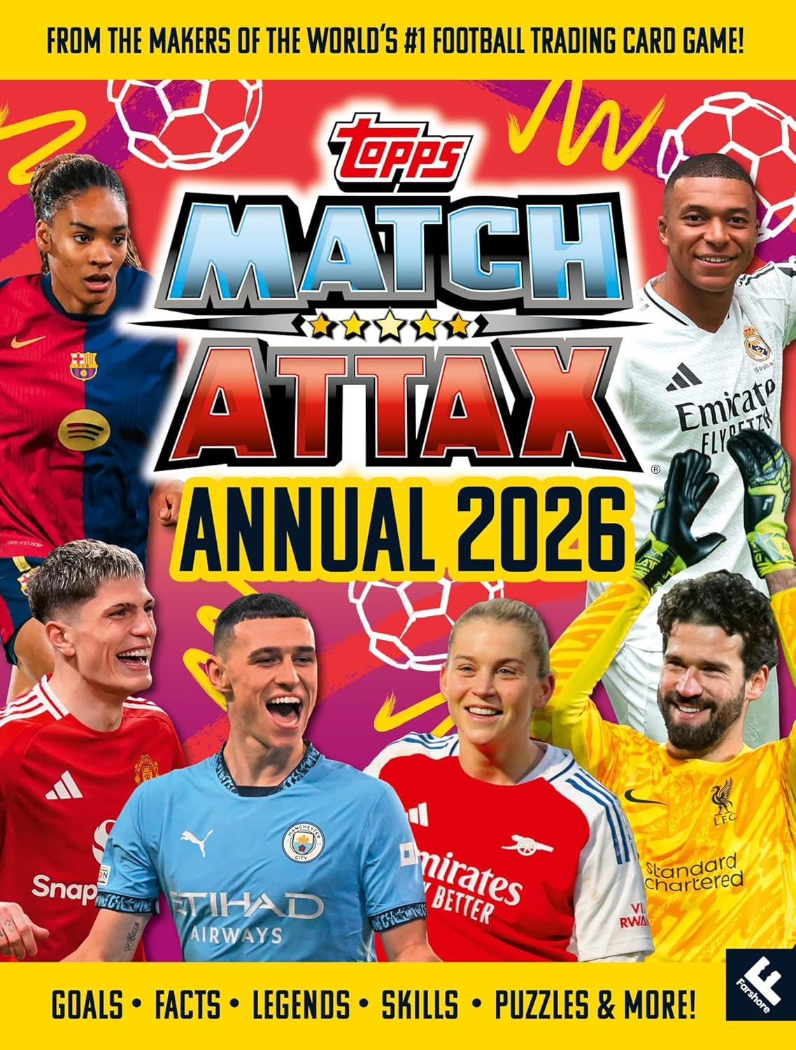 Match Attax Annual 2026: the Best Official Illustrated Football Annual, Brand New for 2026 and Full of Action &ndash; the Perfect Gift for Footy-Loving Kids and Teens This Christmas! image number 3