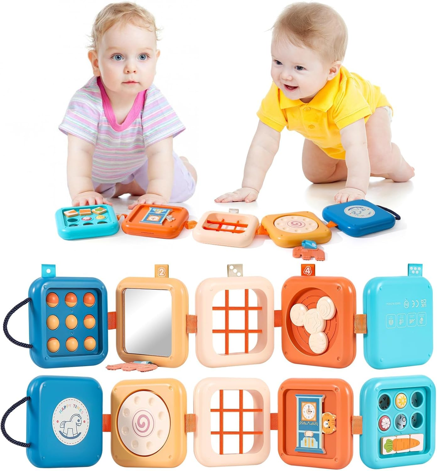 Montessori Busy Board Learning Educational Toys for Kids Toddlers image number 6