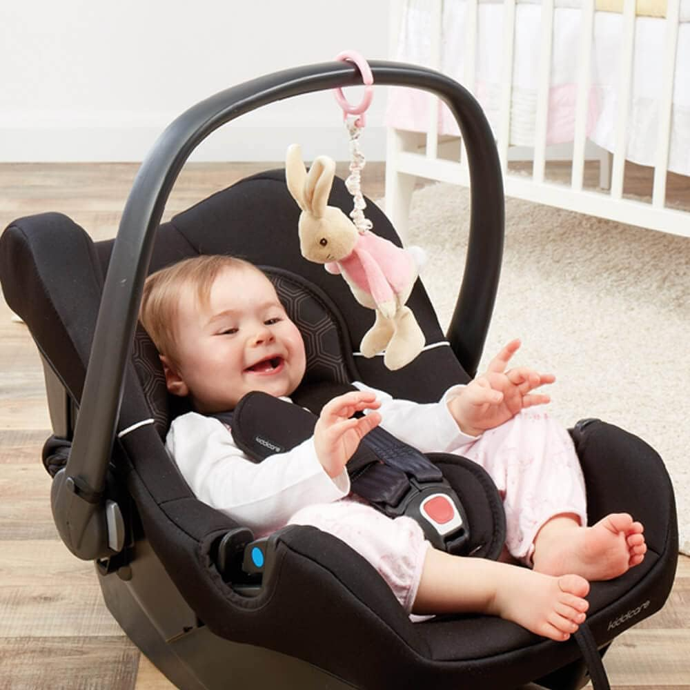 Beatrix Potter - Flopsy Attachable Jiggler - Nursery Activity Toy image number 1