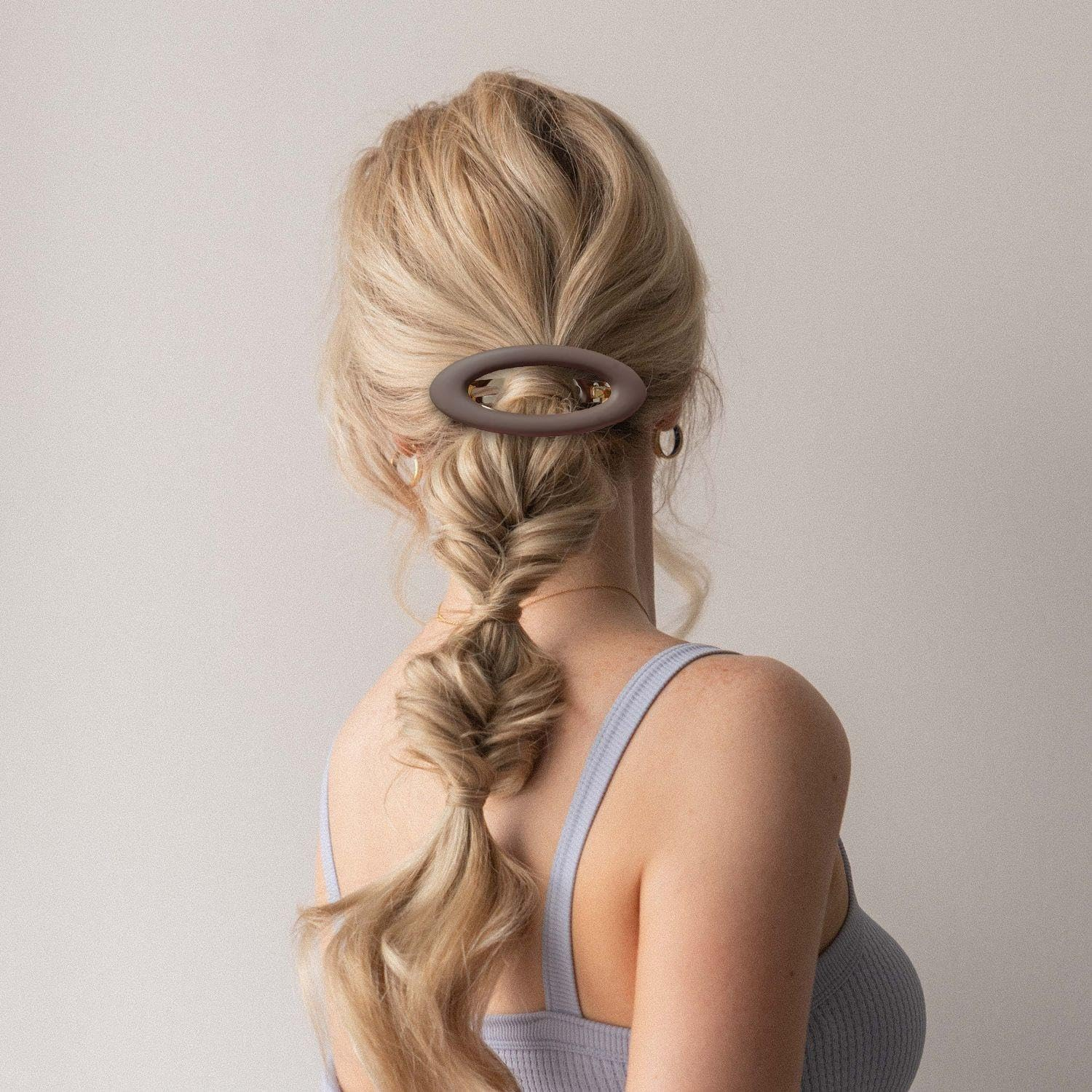 Pack of 4 Oval Hair Pins, Large Hair Pins, French Hairpins, Elegant Hair Pins, Cute Hair Accessories for Girls image number 5